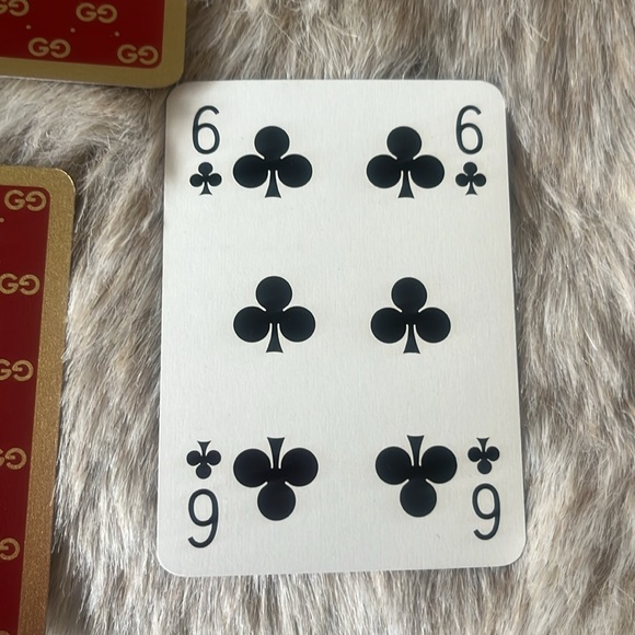 #3 Gucci Designer Playing Card - Red and White - Picture 6 of 6